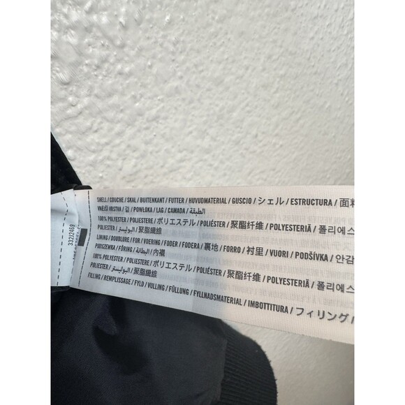 Varsity Bomber Button Up Jacket Hollister 99 Black Los Angeles California Sz M - Picture 13 of 16